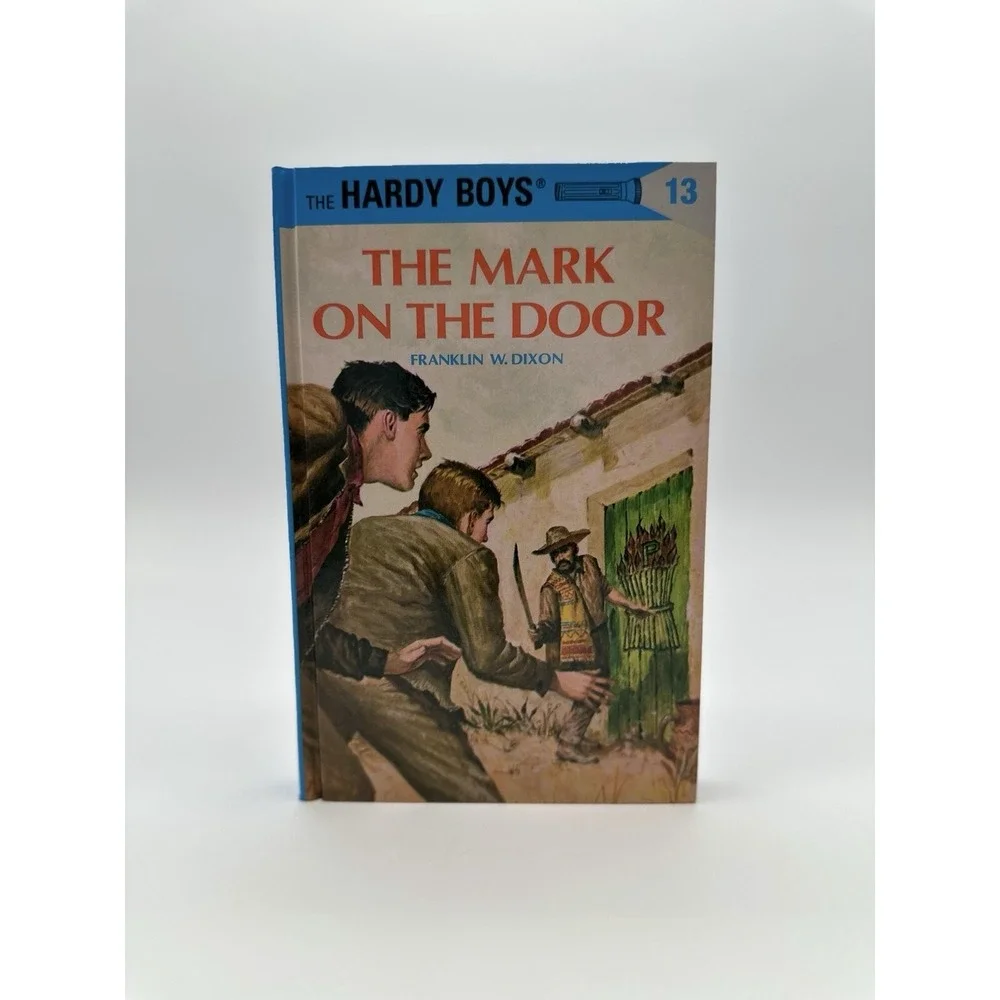 Hardy Boys Series #13: Mark on the‎ Door by Franklin Dixon 1995 Glossy Hardcover